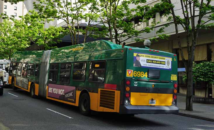 King County Metro New Flyer DE60LFR 6984